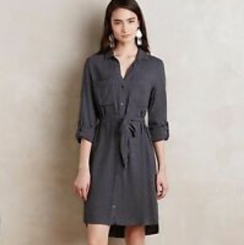 Utility shirt dress